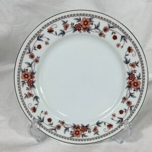 Sheffield Anniversary Porcelain Fine China Salad Plate Floral 7.5" Cottagecore
